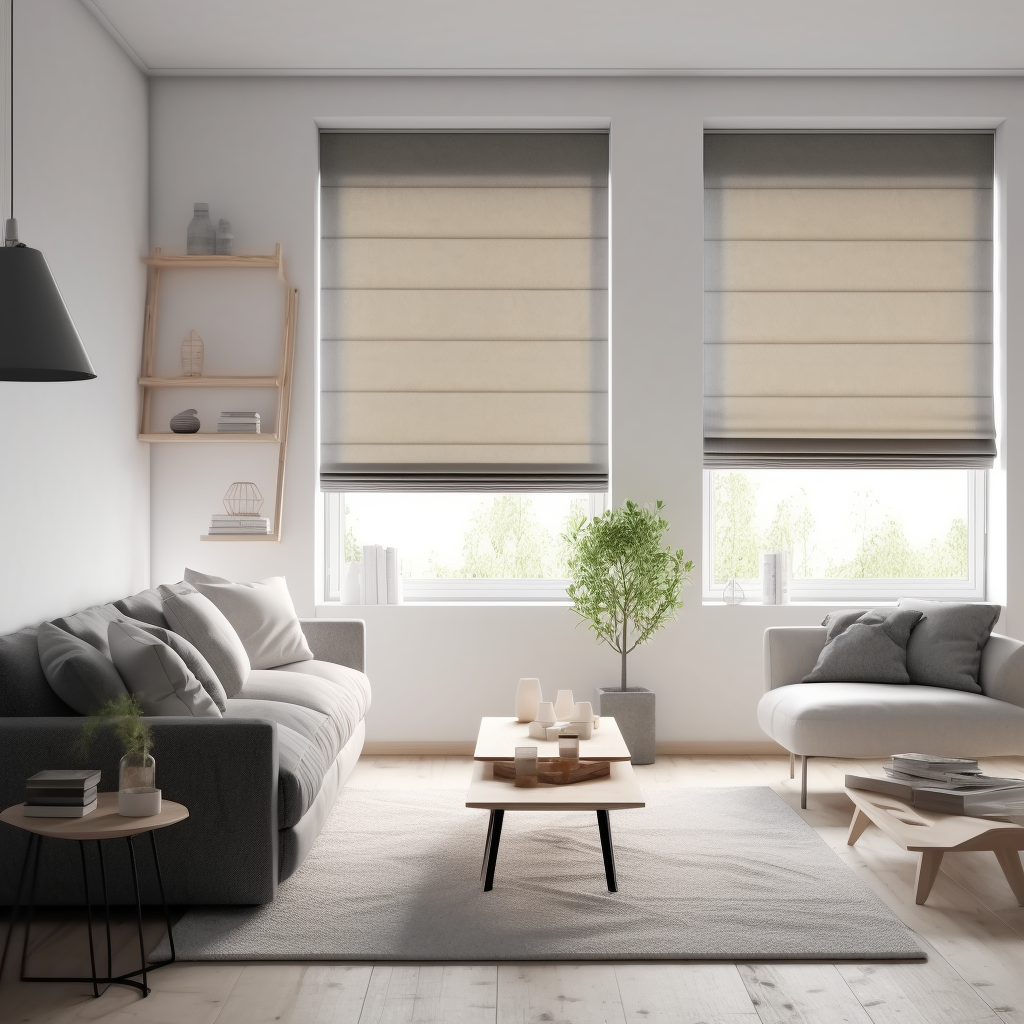 Sparkle vouwgordijn transparant beige woonkamer raamdecoratie maatwerk horizontale plooien moderne ramen