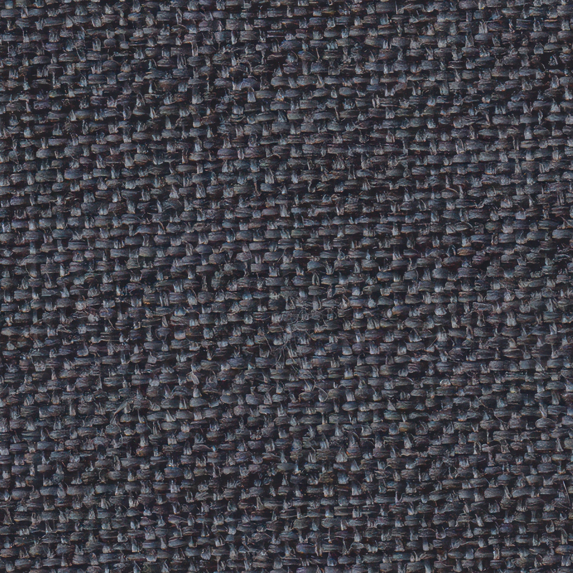 Misty vouwgordijn verduisterend antraciet stof textuur detail maatwerk gordijnen donkergrijs